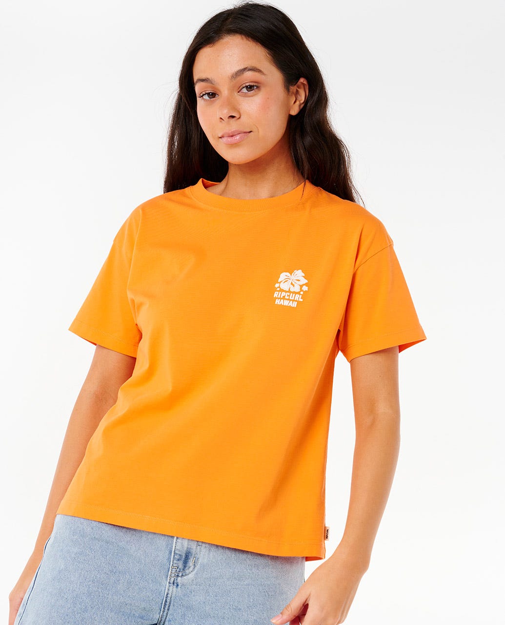 Hibiscus Relaxed Tee