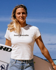 Rip Curl X Abrand Hot Locals Baby Tee