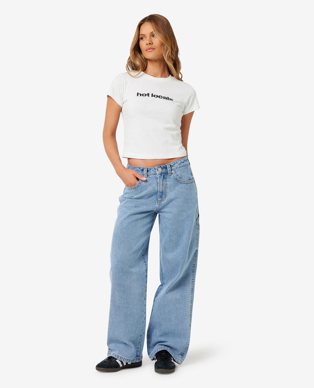 Rip Curl X Abrand Hot Locals Baby Tee