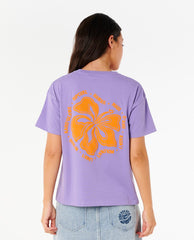 Hibiscus Relaxed Tee