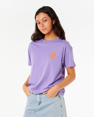 Hibiscus Relaxed Tee