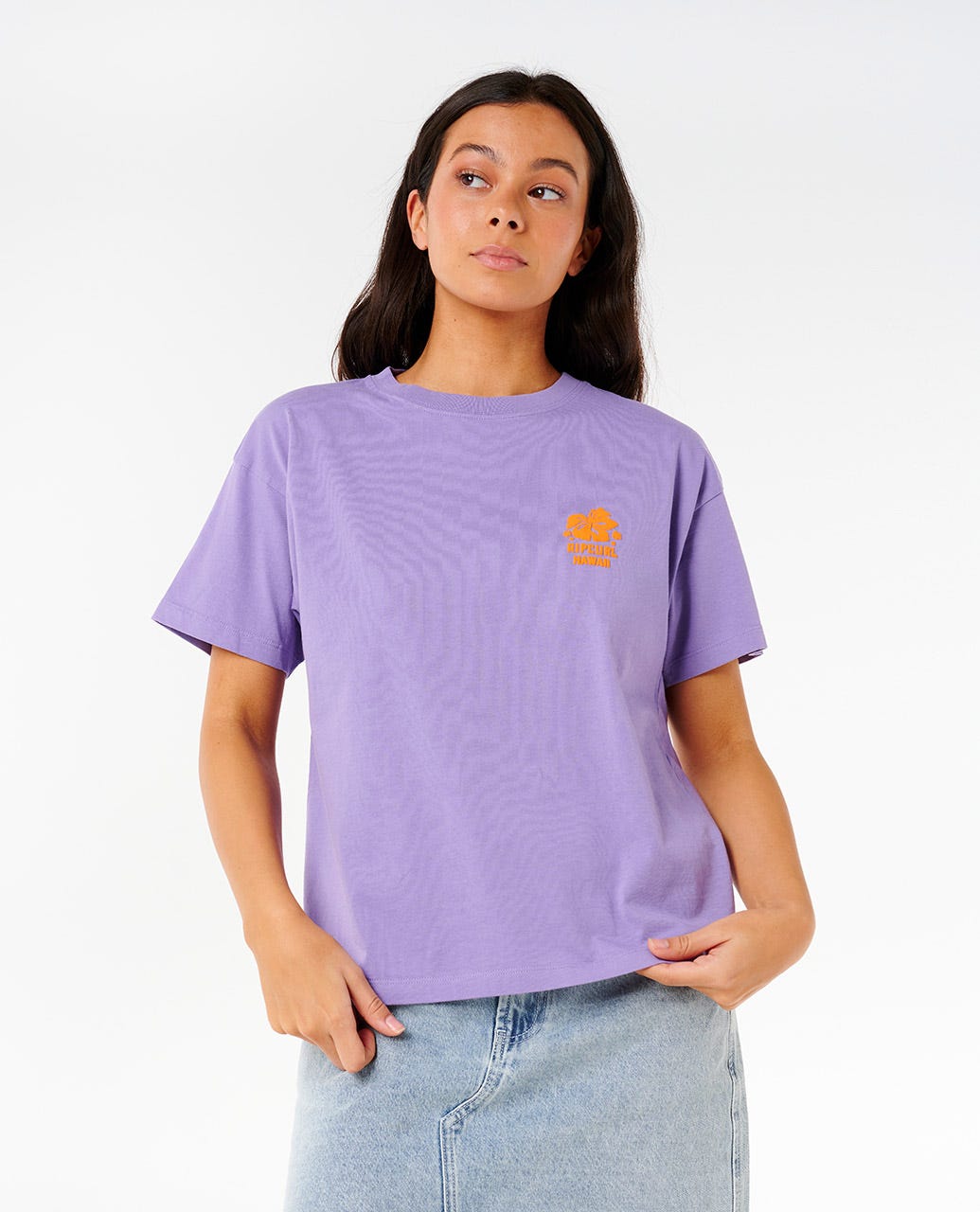 Hibiscus Relaxed Tee
