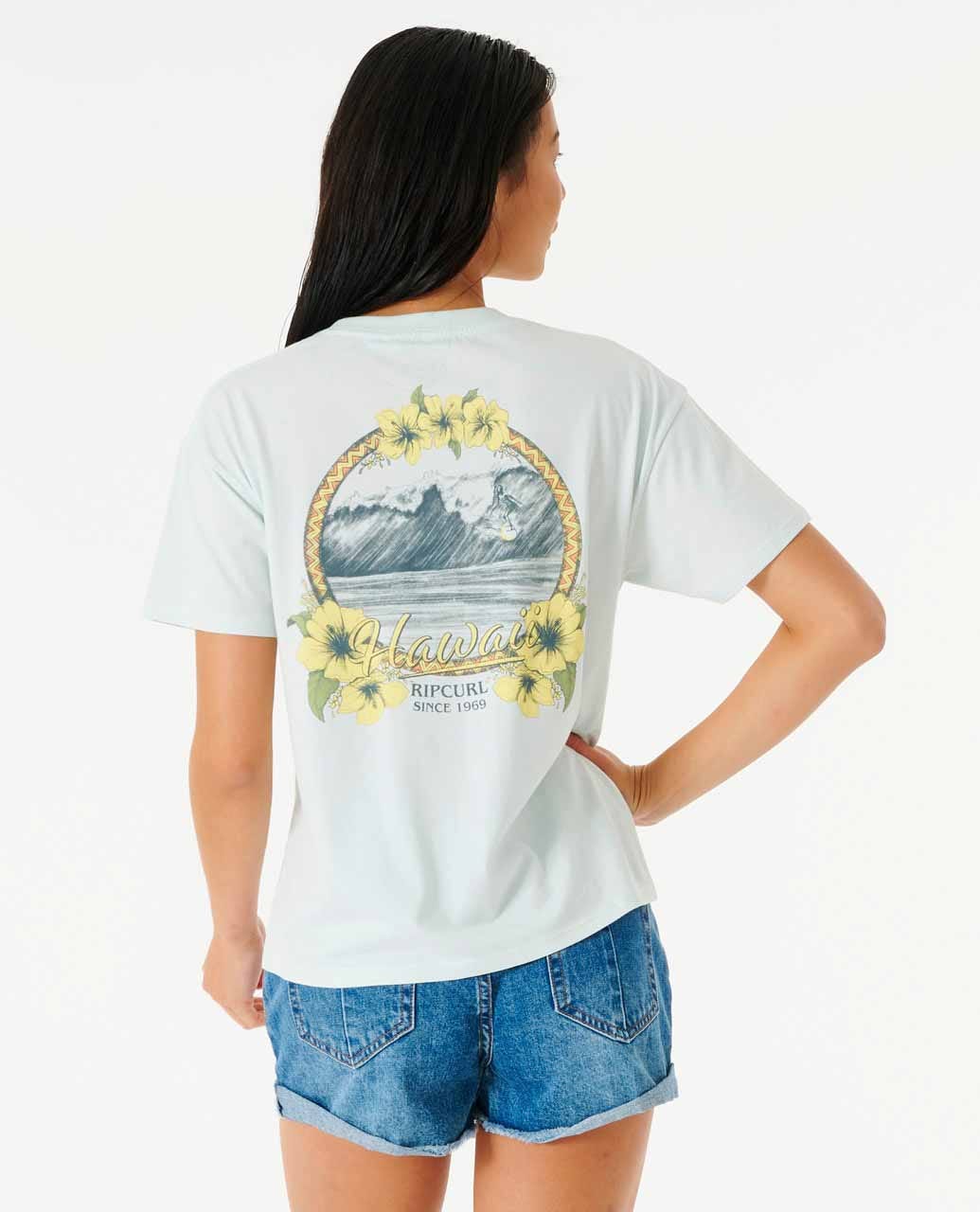 Hula Surfer Relaxed Tee