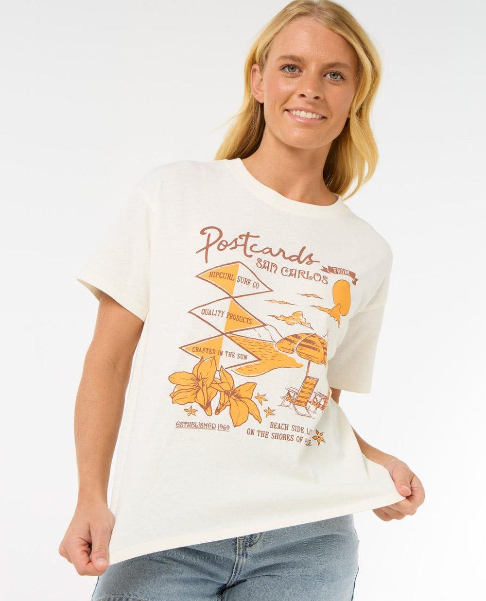 Postcards Relaxed Tee