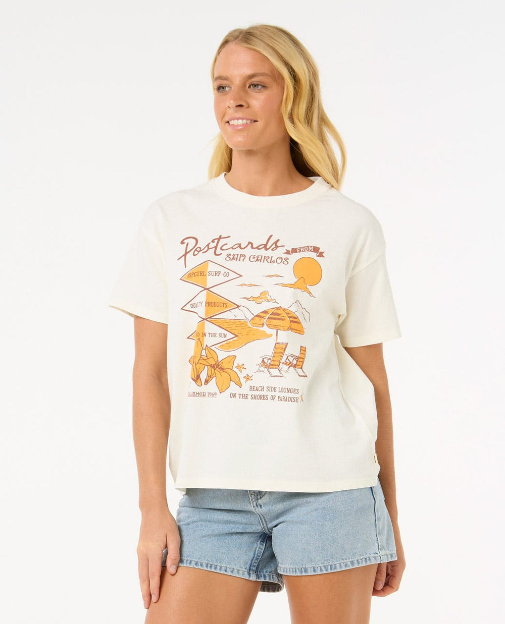 Postcards Relaxed Tee