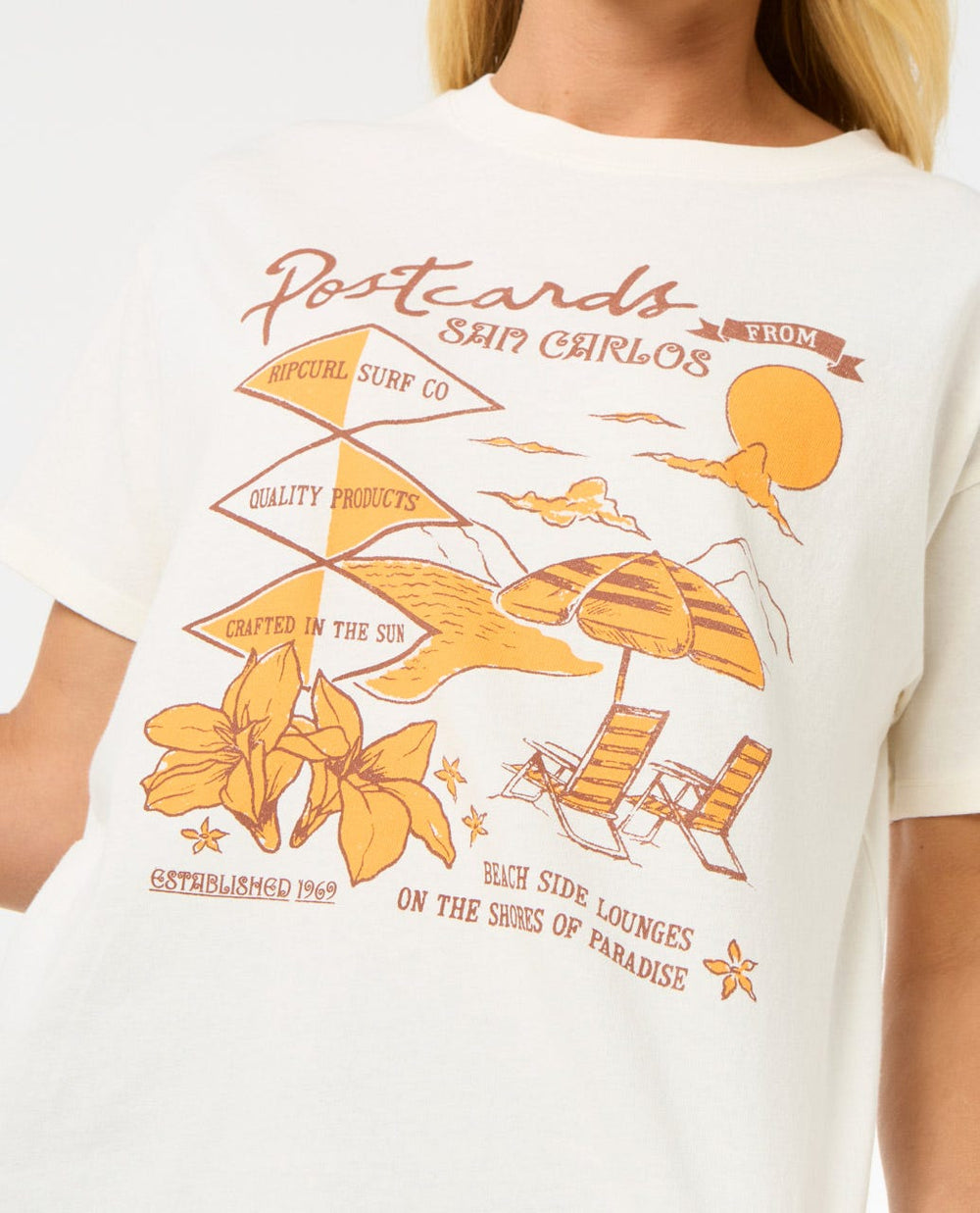 Postcards Relaxed Tee