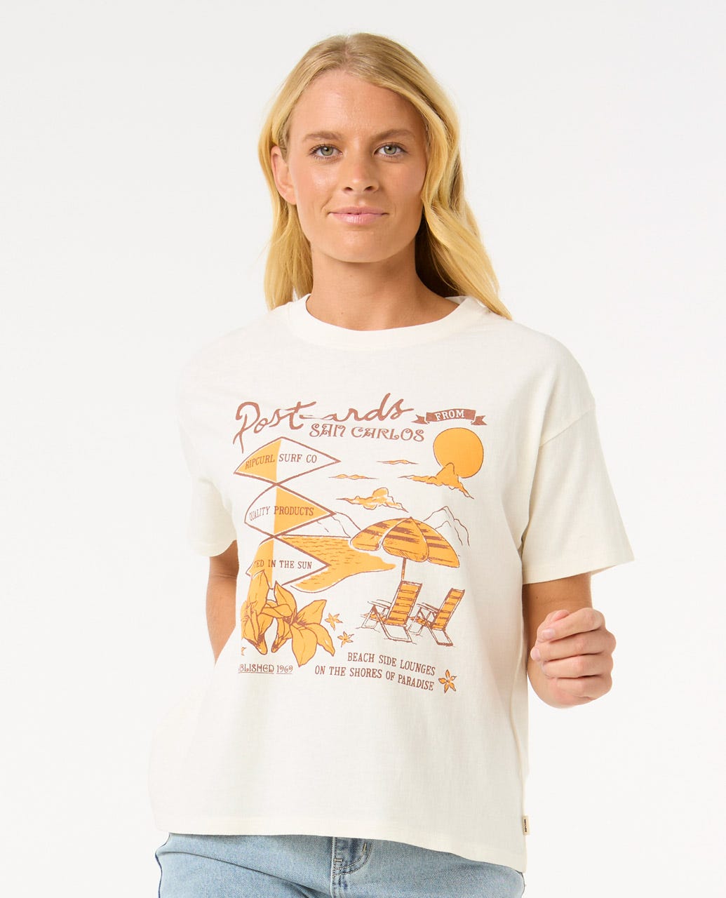 Postcards Relaxed Tee