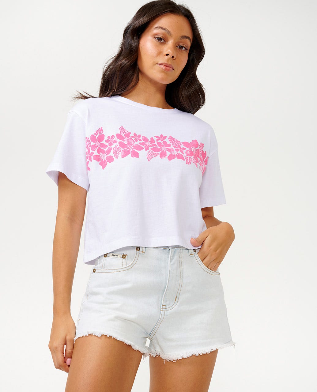 Waikiki Crop Tee