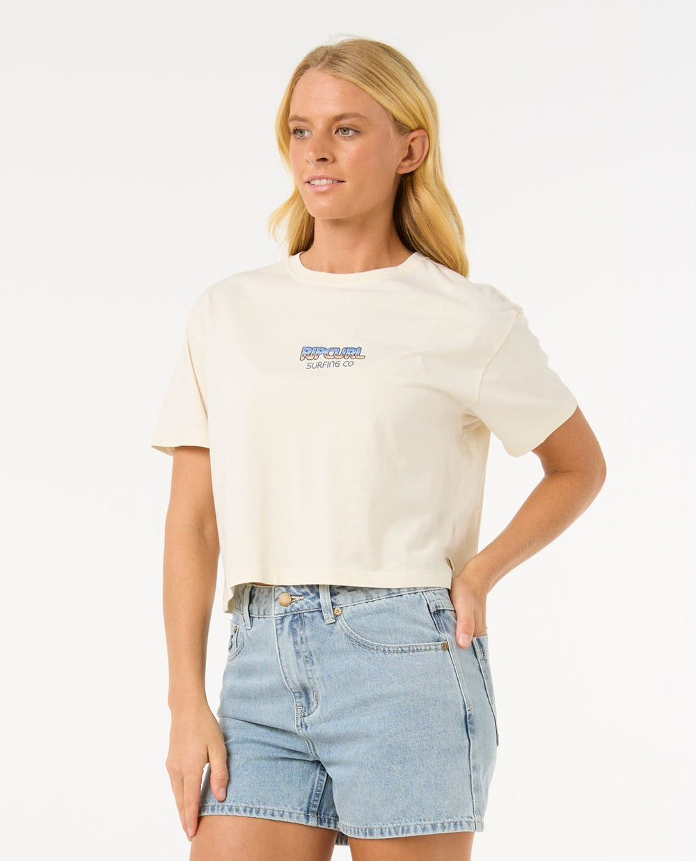 Sun & Sea Crop Tee