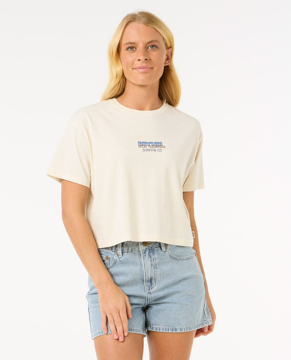 Sun & Sea Crop Tee
