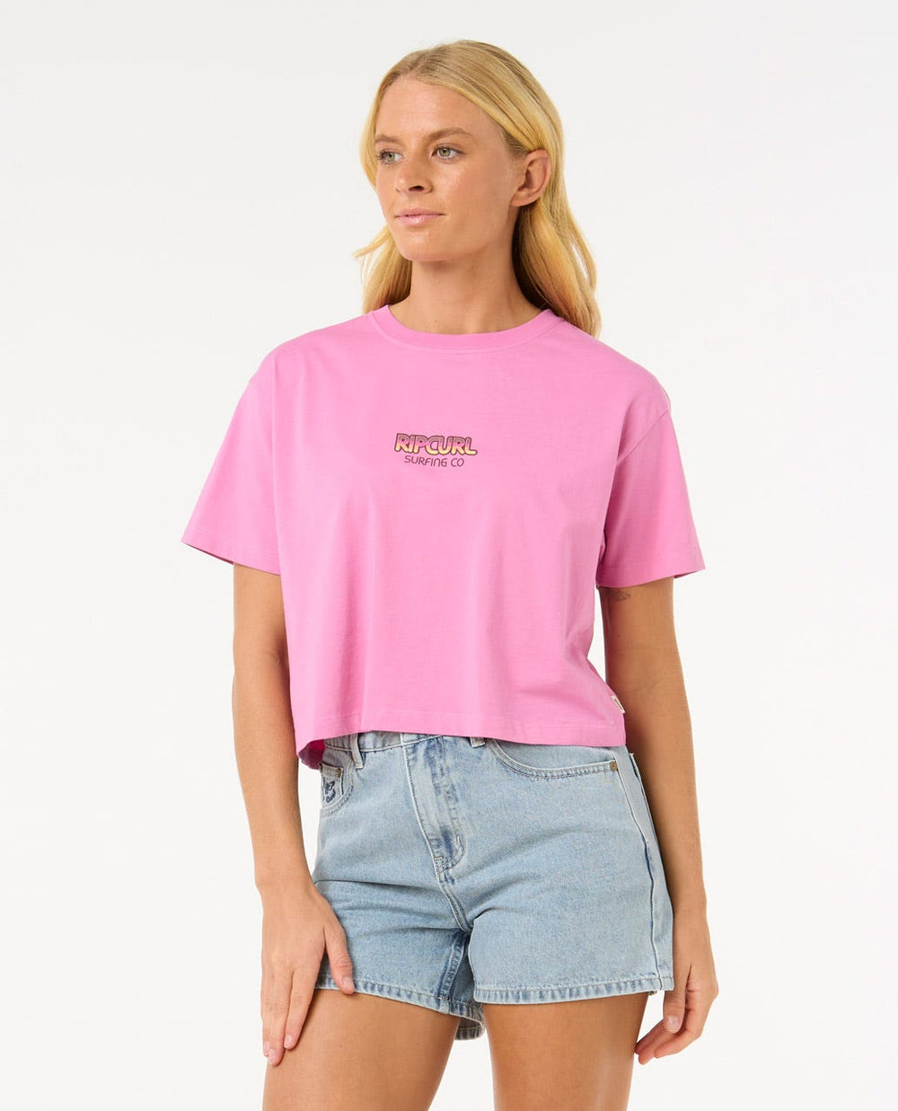 Sun & Sea Crop Tee