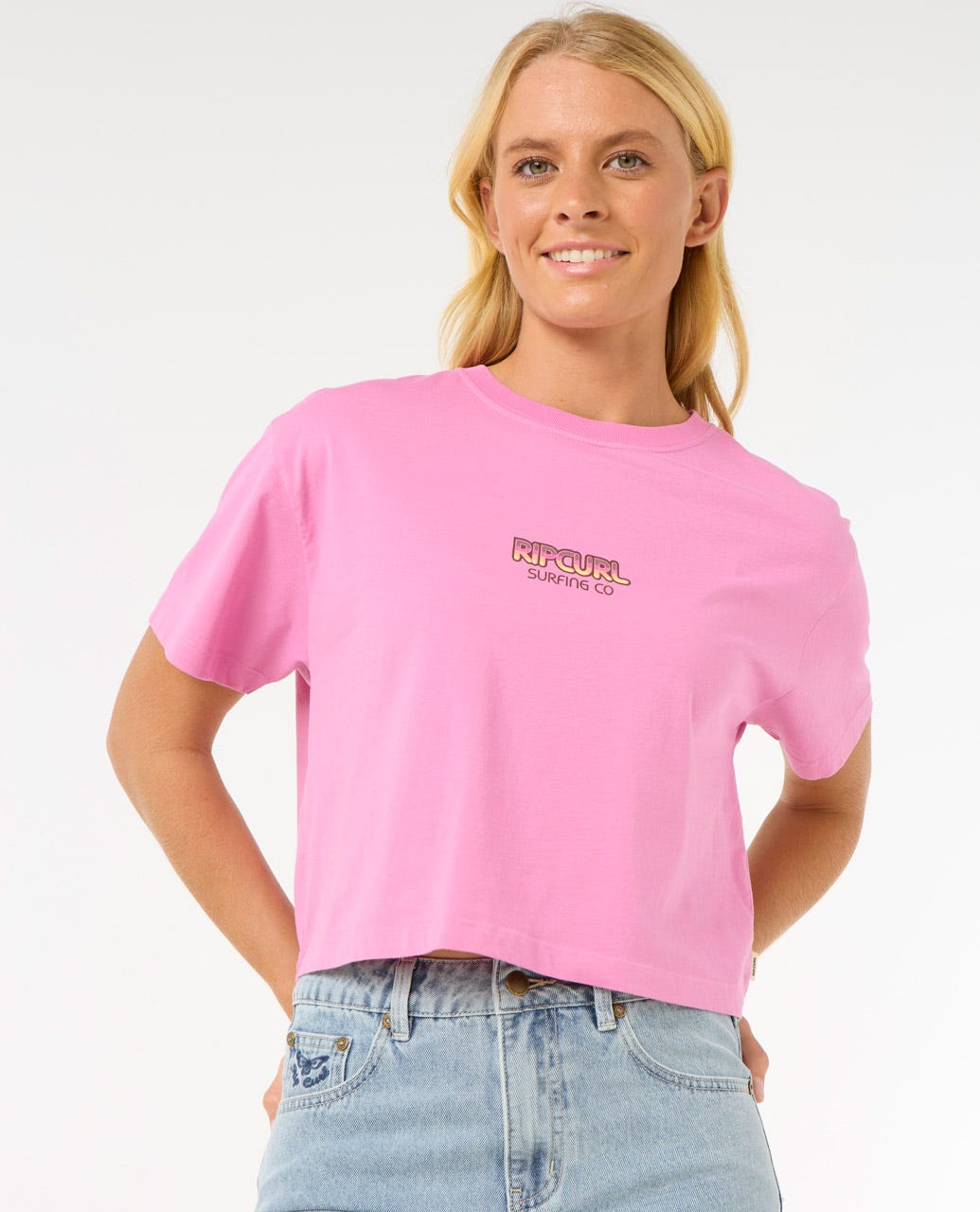Sun & Sea Crop Tee