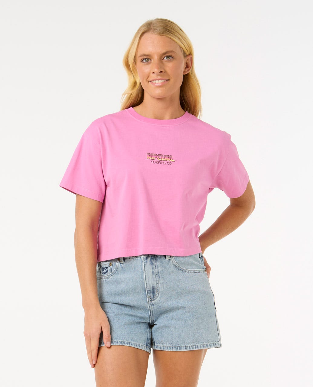 Sun & Sea Crop Tee