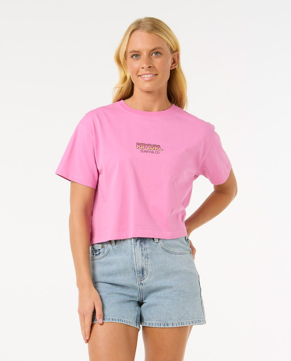 Sun & Sea Crop Tee
