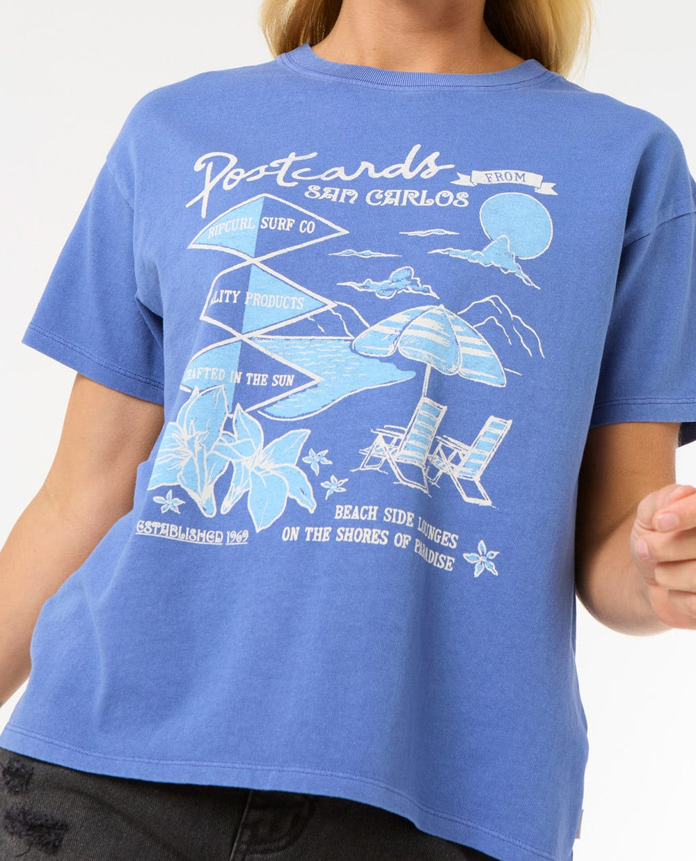 Postcards Relaxed Tee