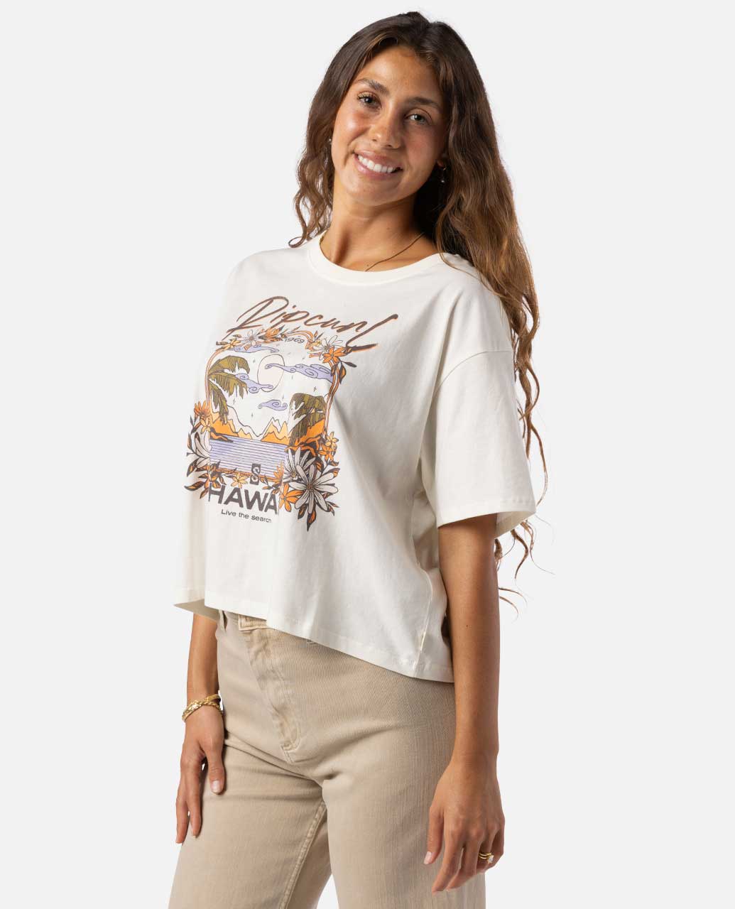 Cosmic Sky Crop Tee