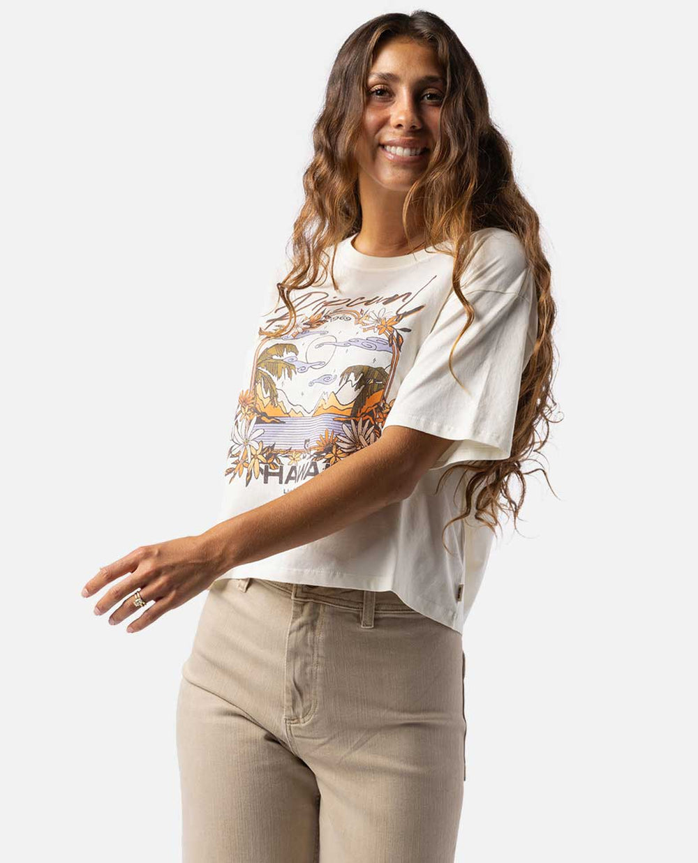 Cosmic Sky Crop Tee