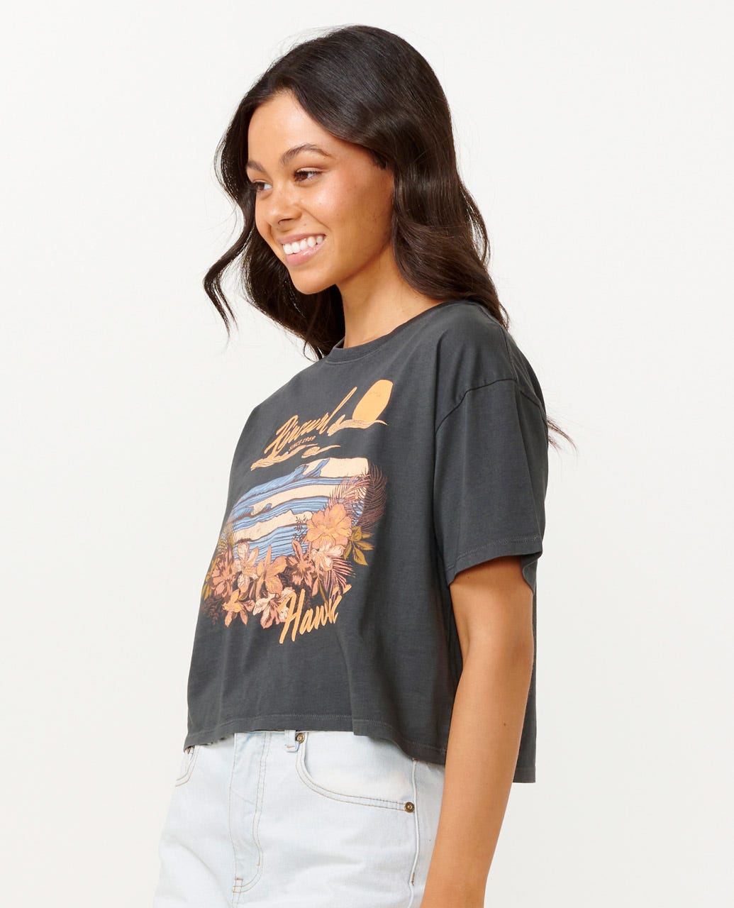 Wave Gliders Crop Tee