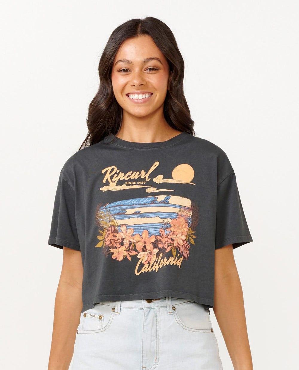 Wave Gliders Crop Tee