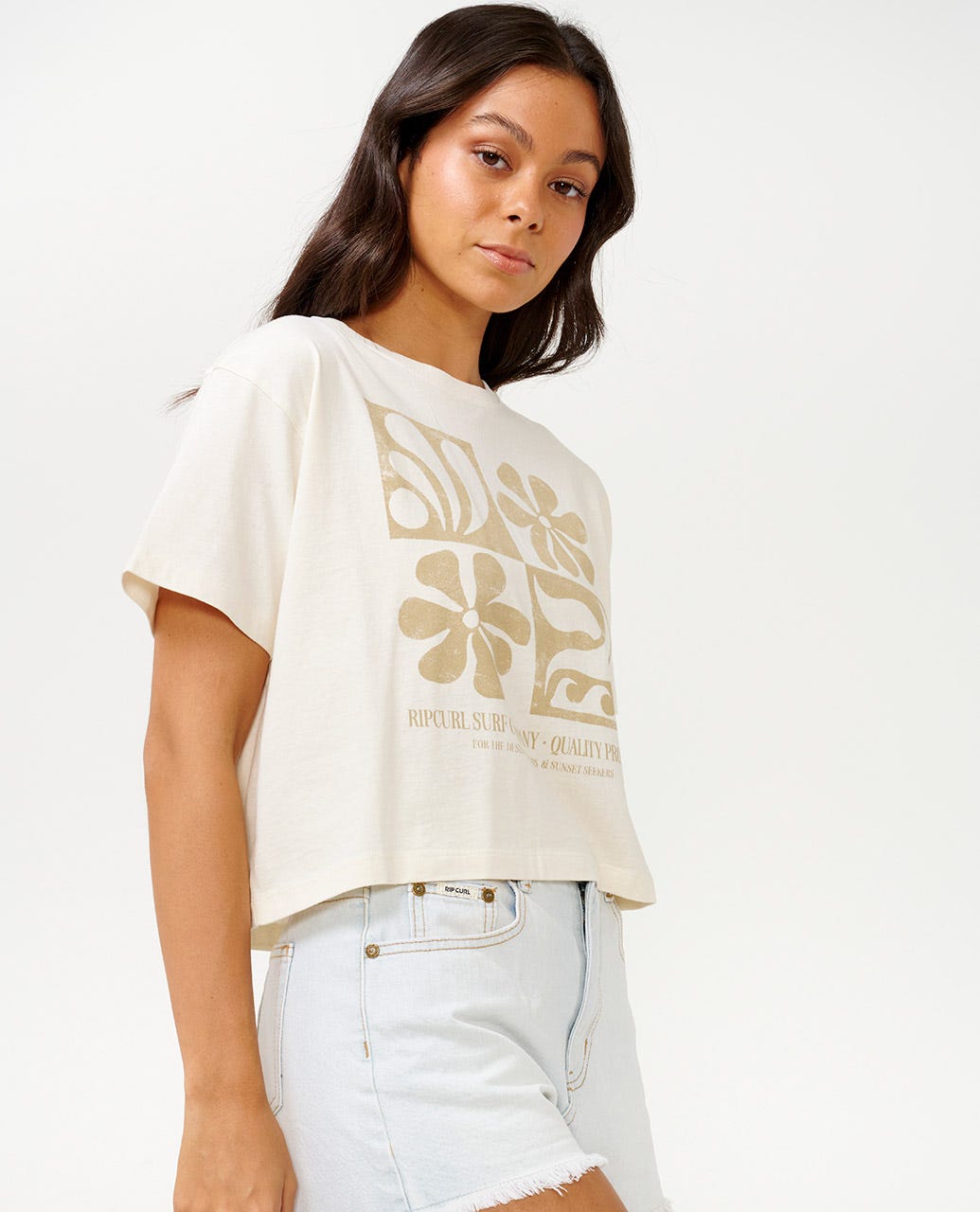 Sunset Seeker Crop Tee