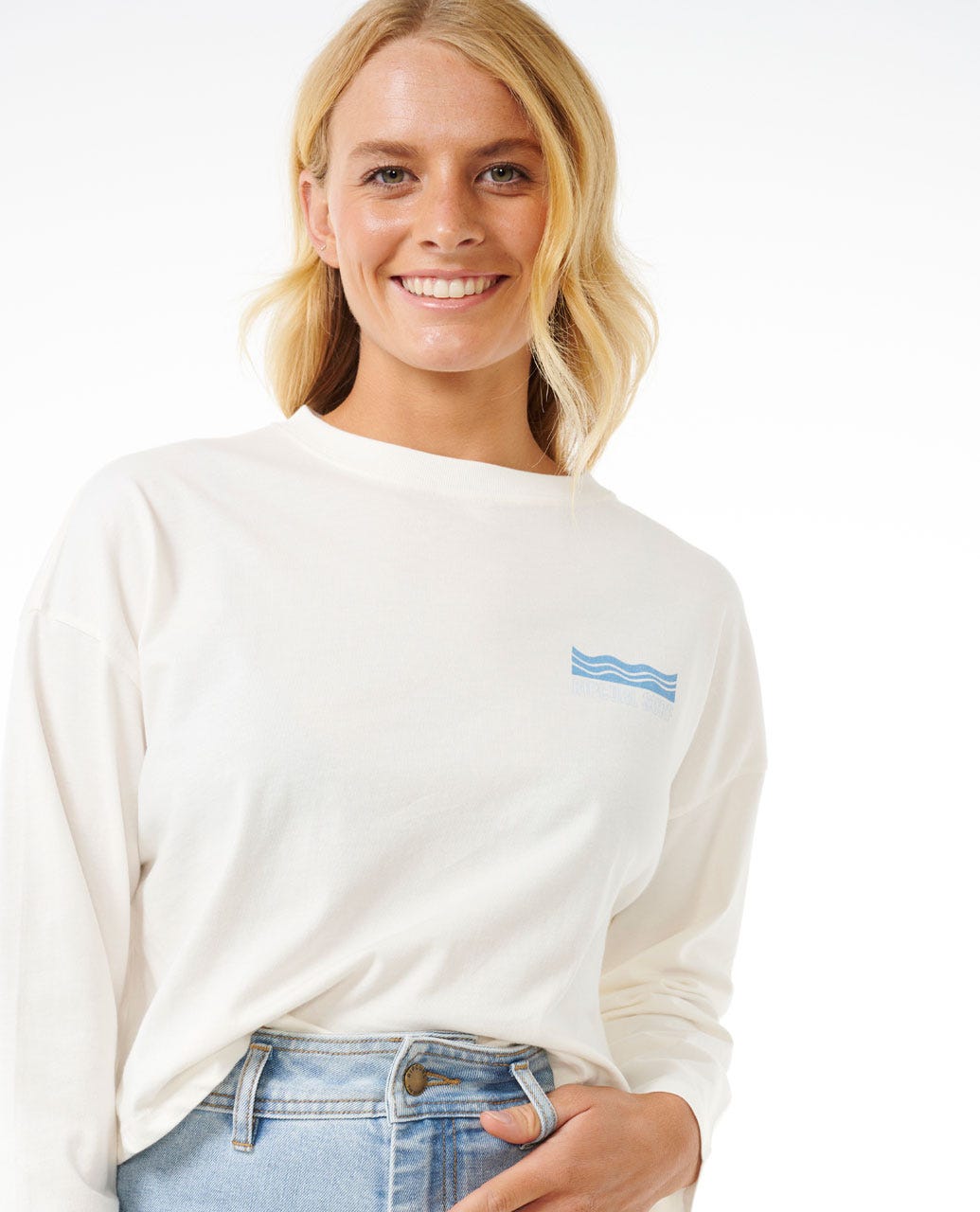 Cut Laps Long Sleeve Tee