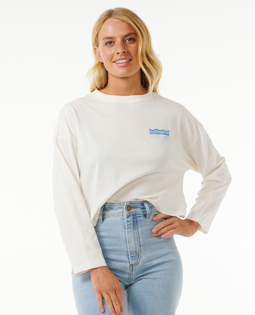 Cut Laps Long Sleeve Tee