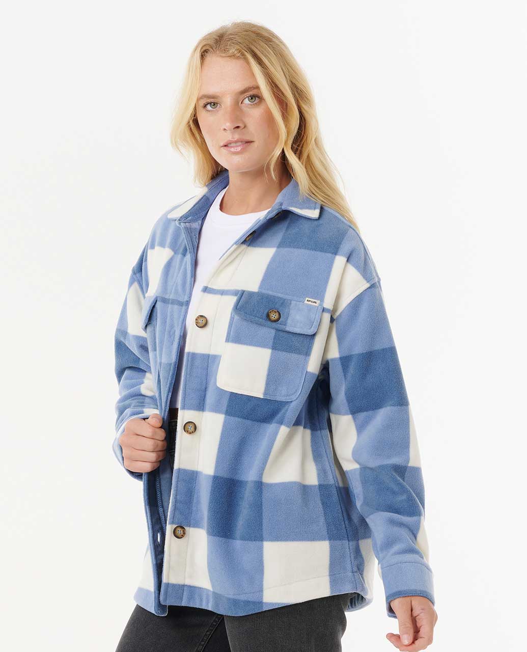 Neon Isles Fleece Long Sleeve Shirt