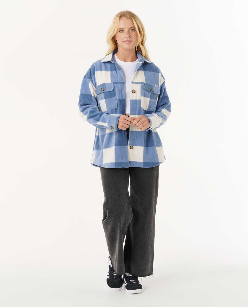 Neon Isles Fleece Long Sleeve Shirt