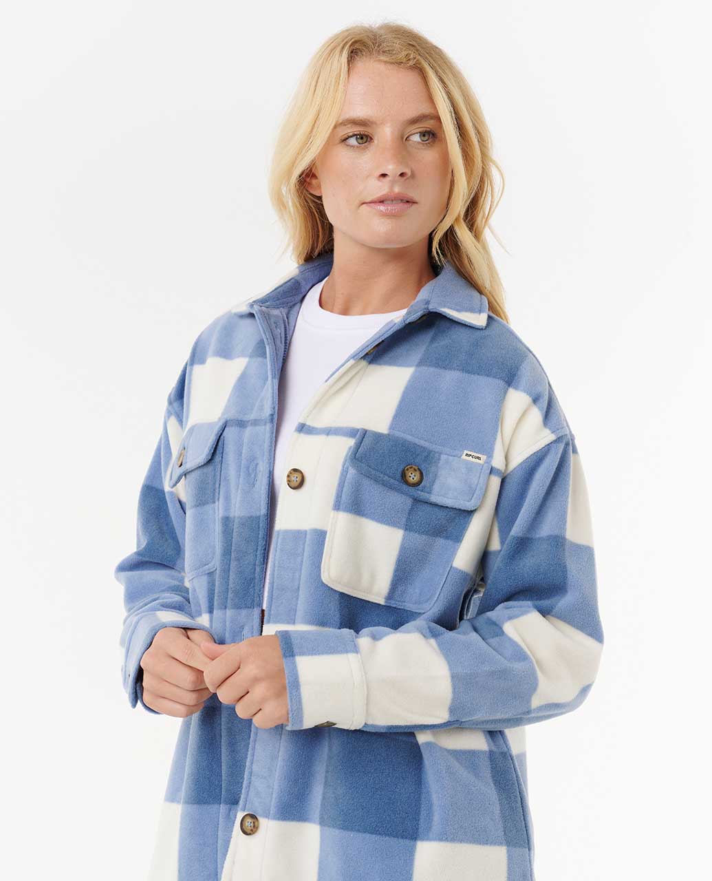 Neon Isles Fleece Long Sleeve Shirt