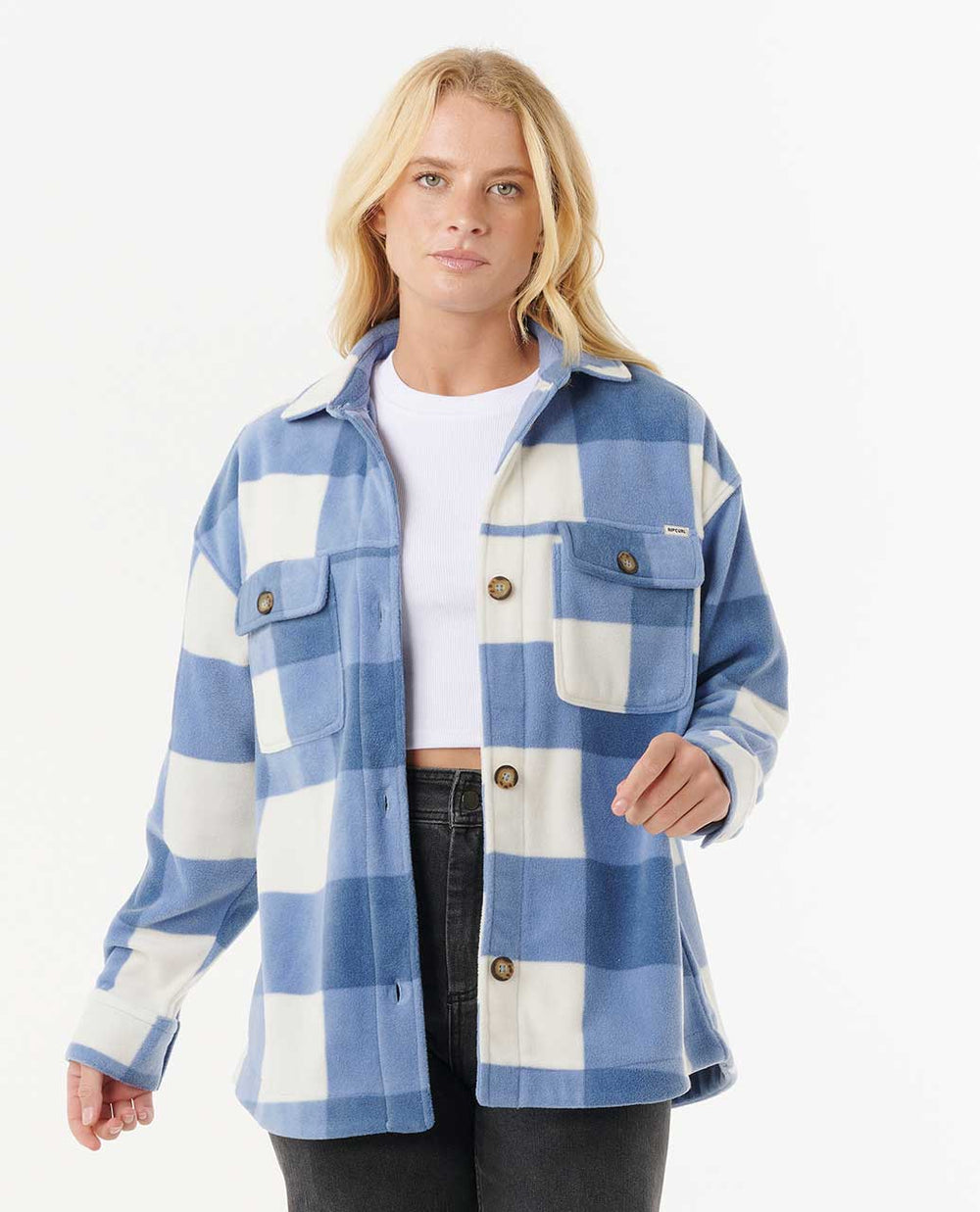 Neon Isles Fleece Long Sleeve Shirt