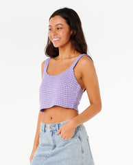 Premium Surf Check Crop