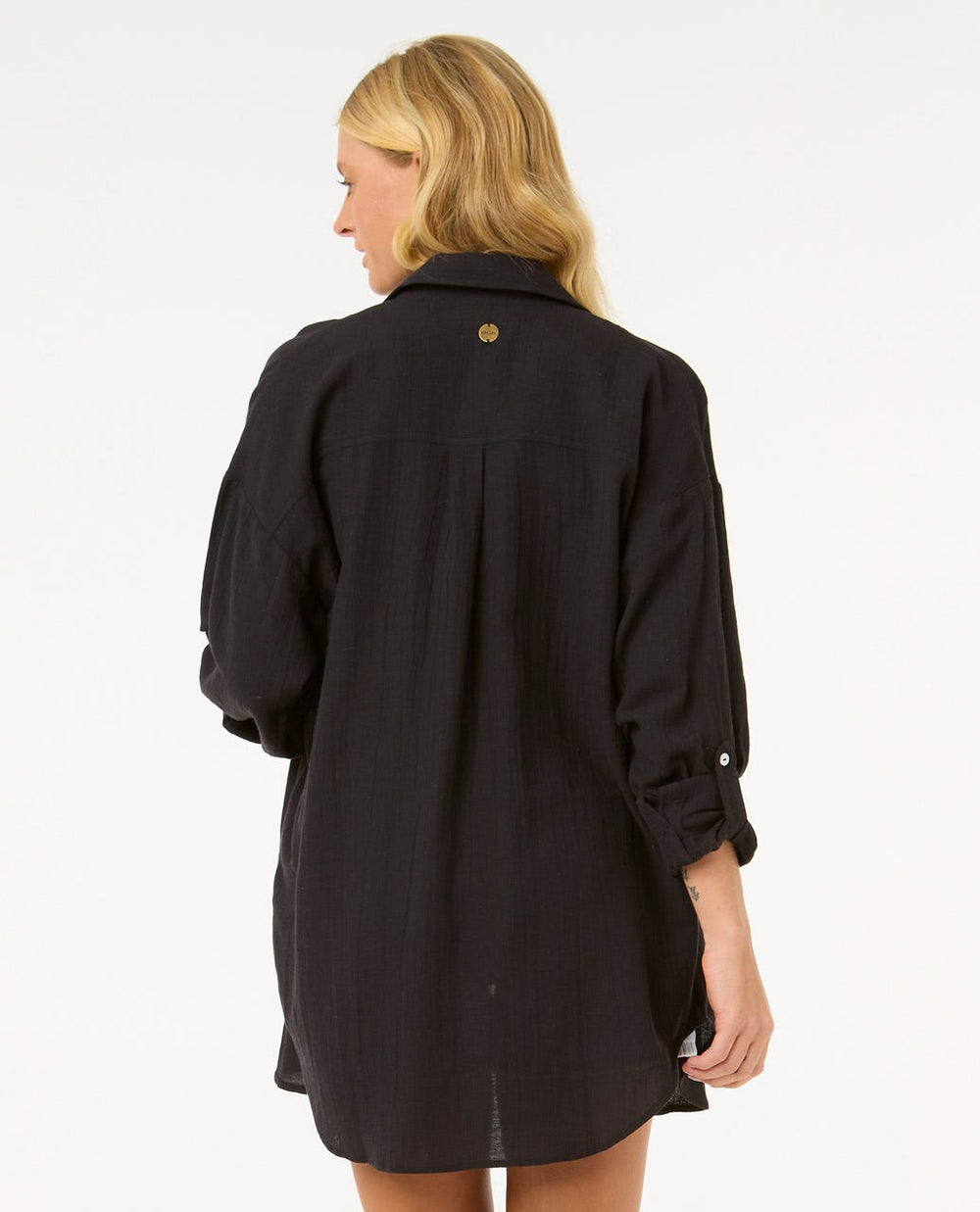Premium Linen Long Sleeve Button Through Shirt