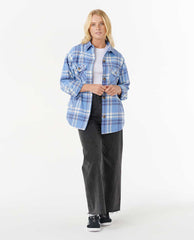 Oceanic Long Sleeve Flannel Shirt