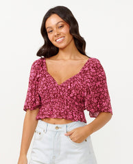 Beach Party Short Sleeve Top