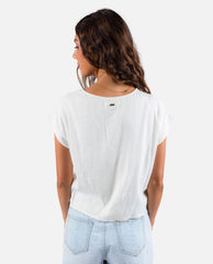 Tiki Embroidered Top