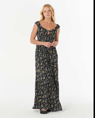 Pacific Rider Ditsy Maxi Dress