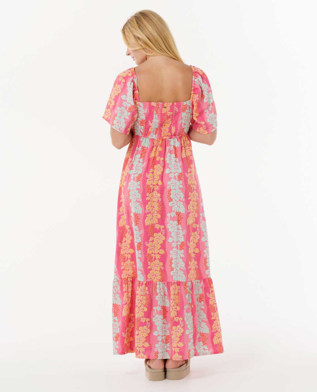 Keepsakes Short Sleeve Maxi Dress