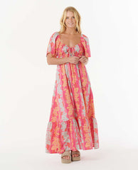 Keepsakes Short Sleeve Maxi Dress