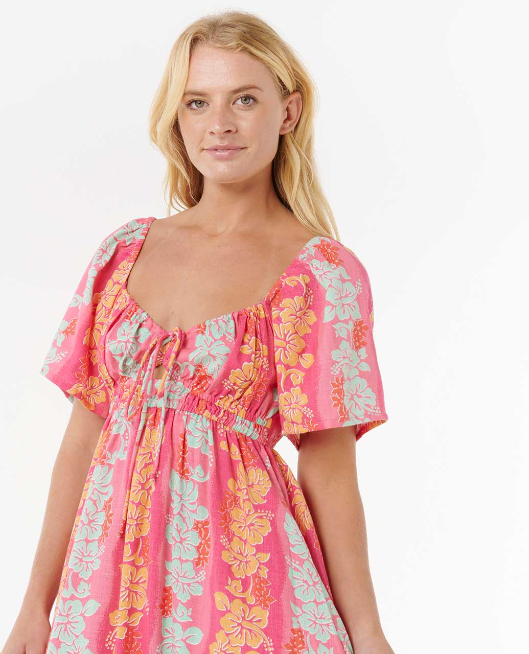 Keepsakes Short Sleeve Maxi Dress