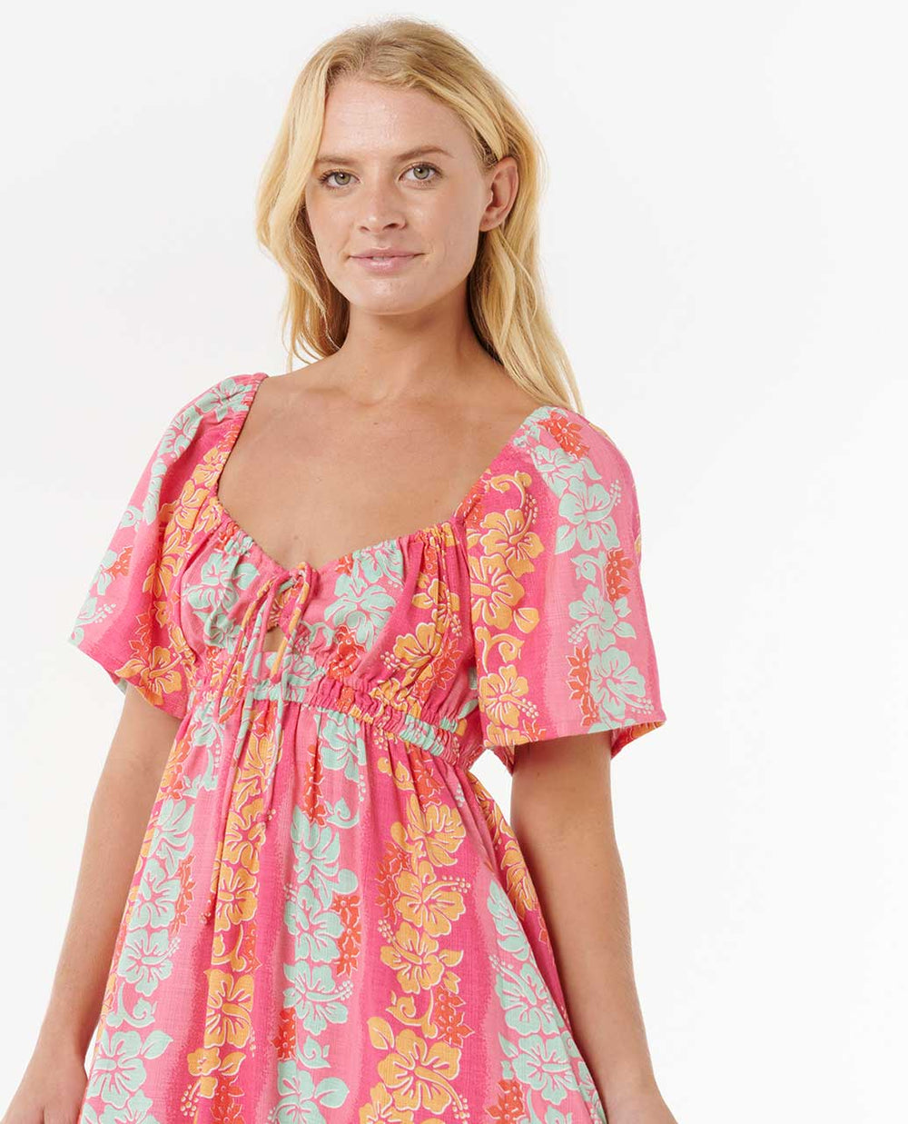 Keepsakes Short Sleeve Maxi Dress