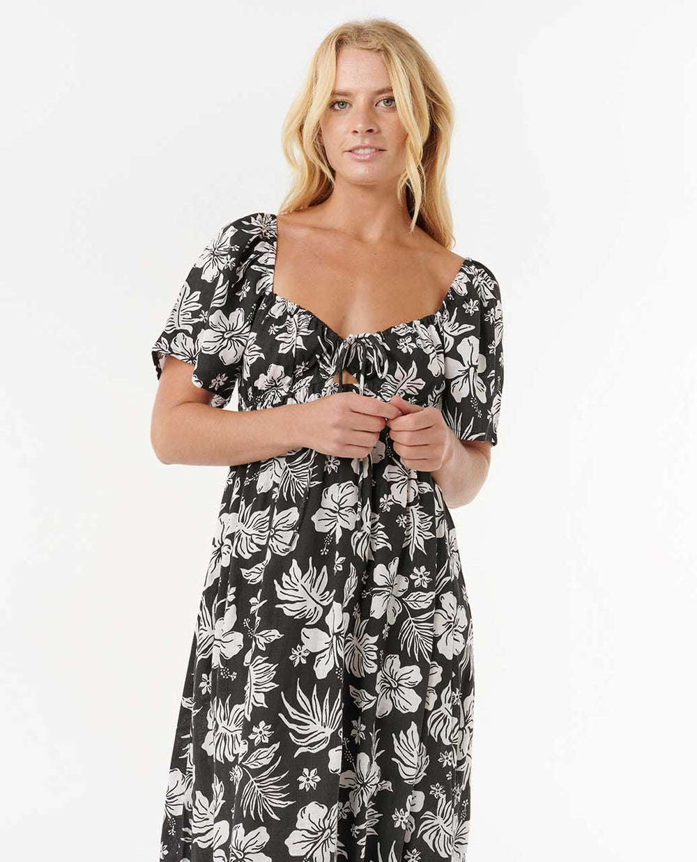 Keepsakes Short Sleeve Maxi Dress
