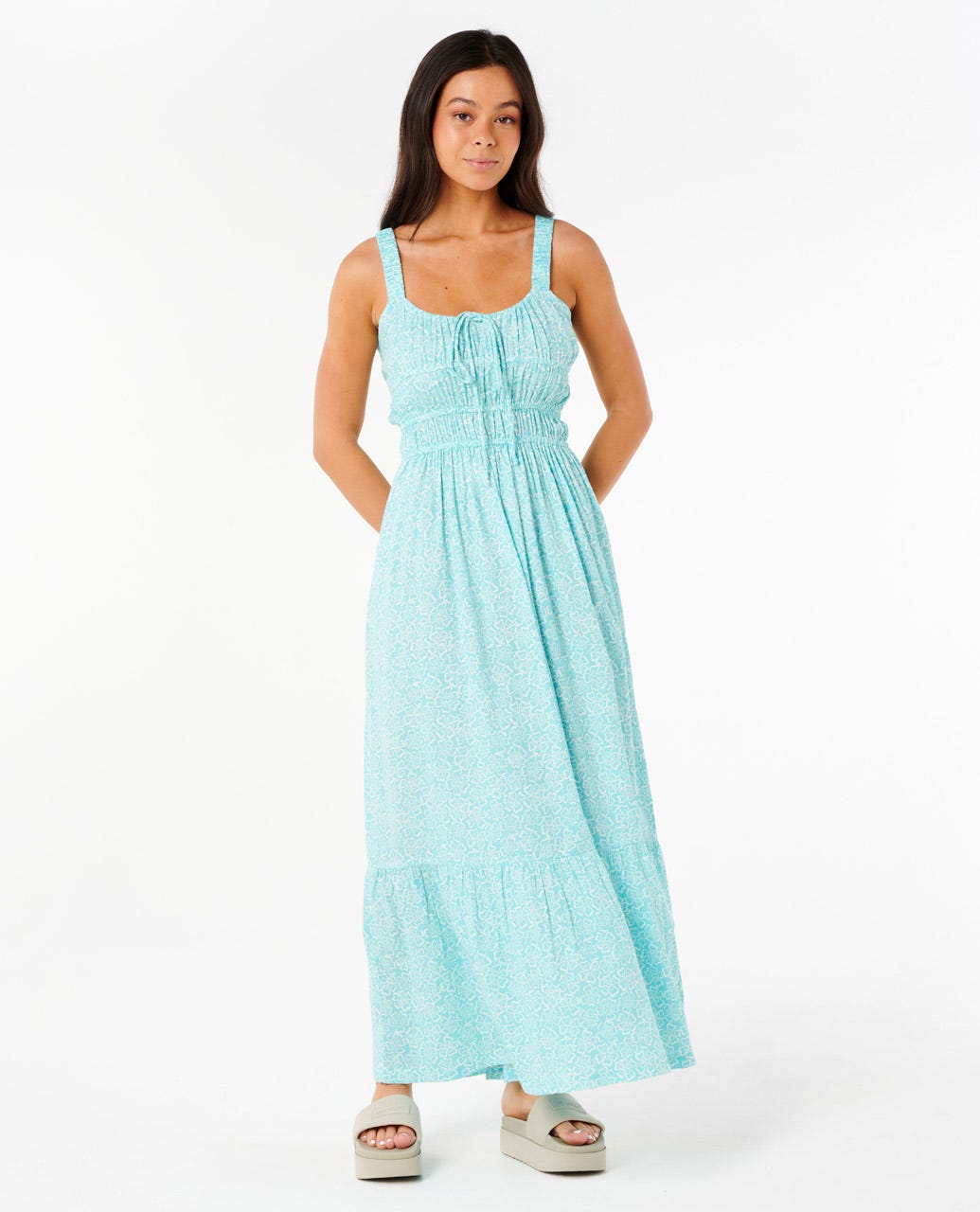 Neon Isles Maxi Dress