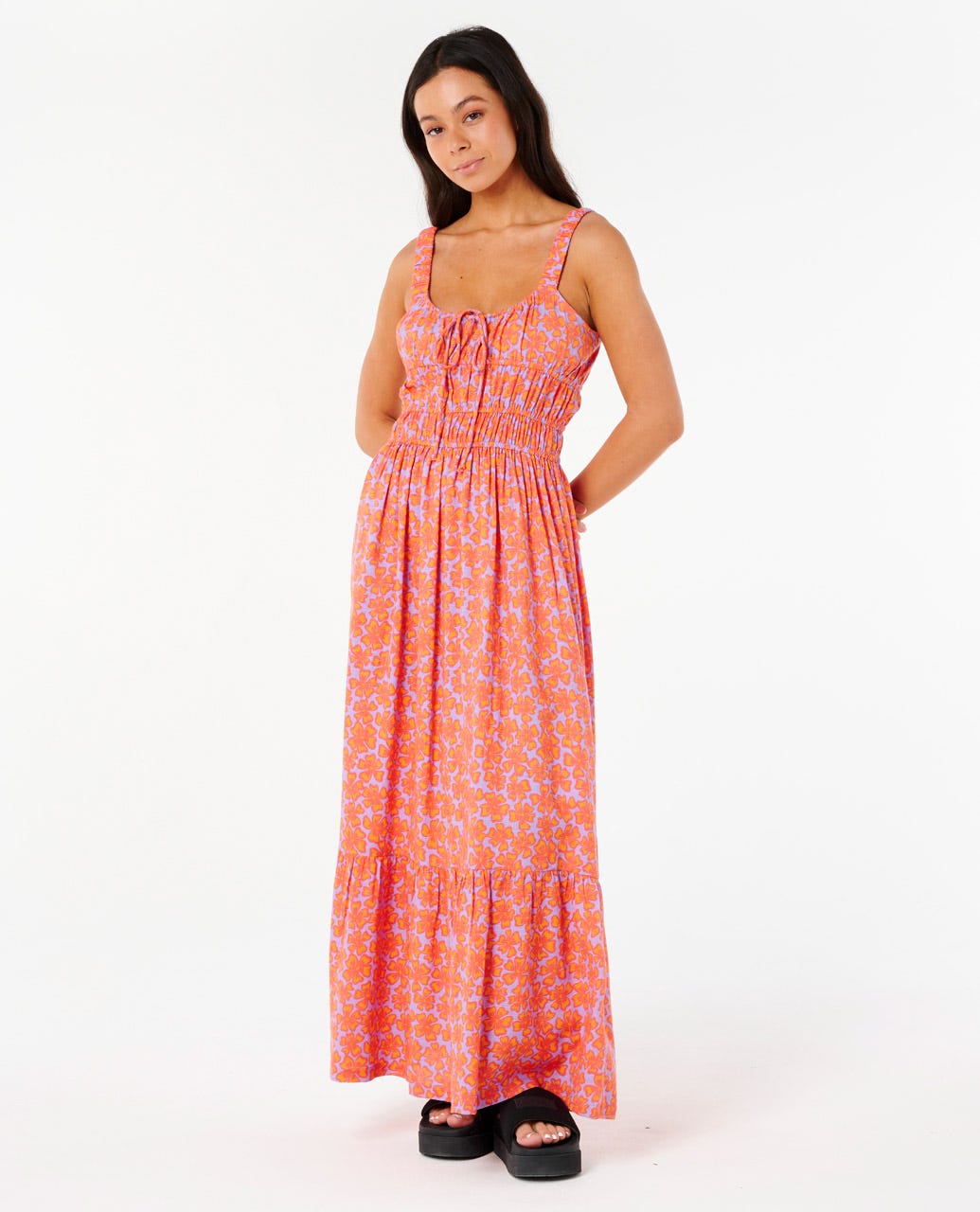 Neon Isles Maxi Dress