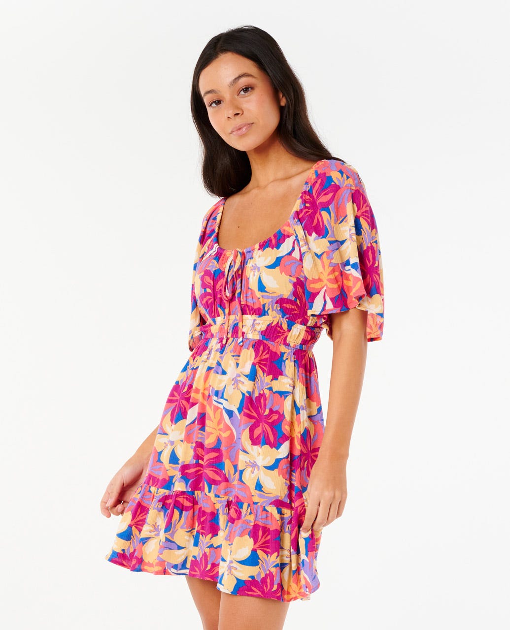 Es Vedra Mini Short Sleeve Dress
