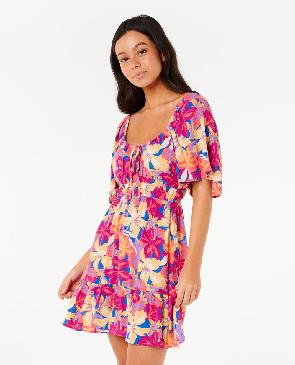 Es Vedra Mini Short Sleeve Dress