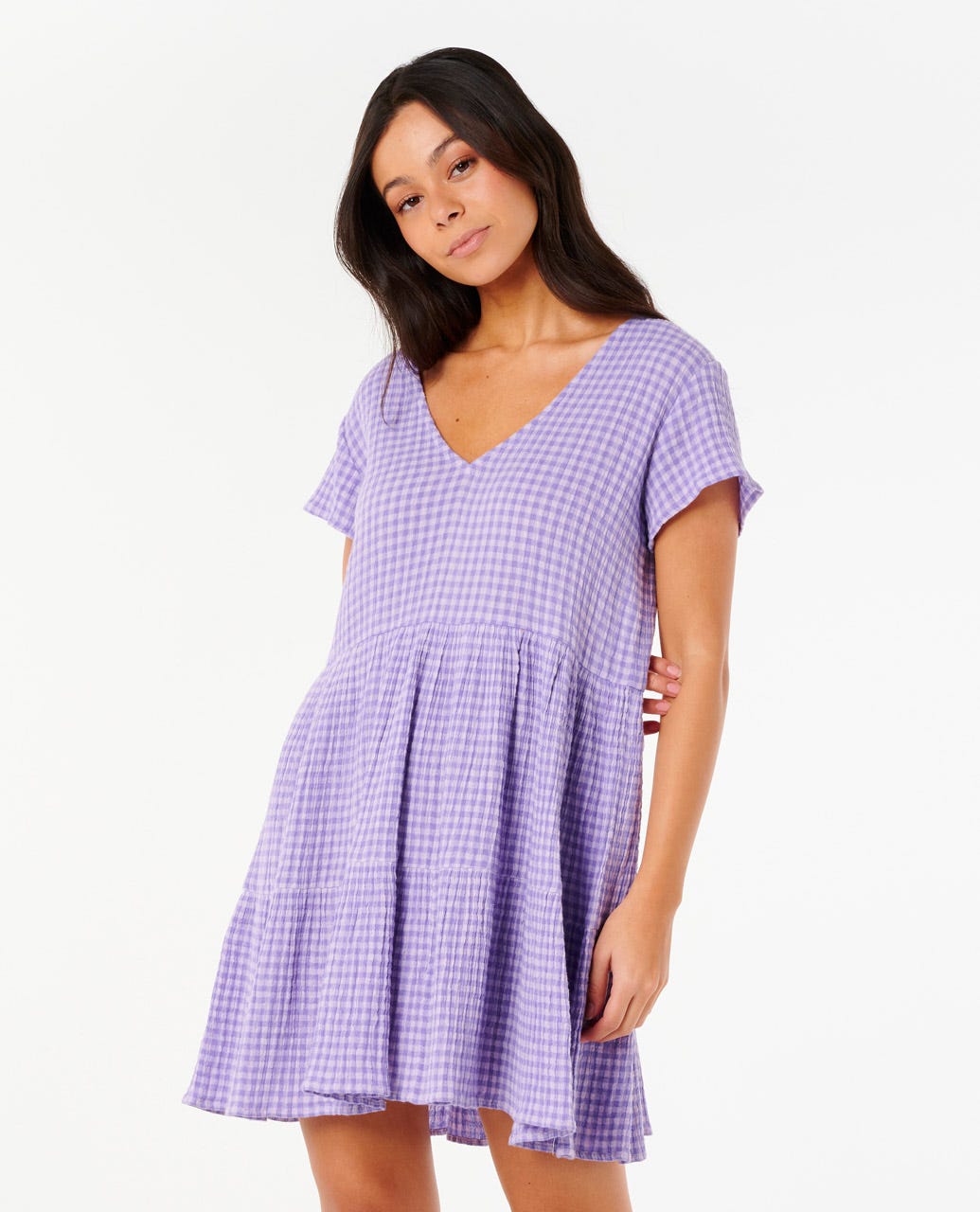 Premium Surf Check Dress