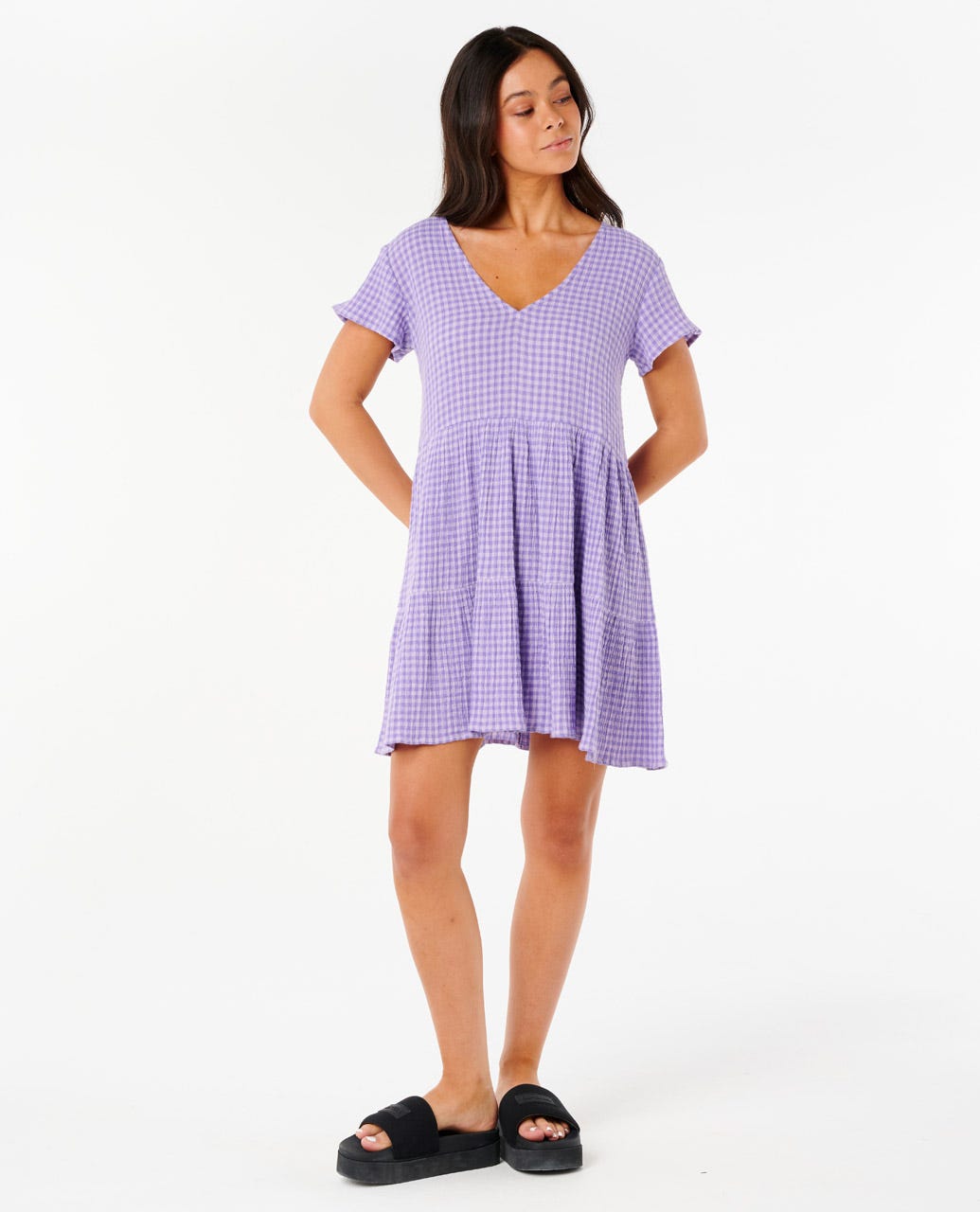 Premium Surf Check Dress