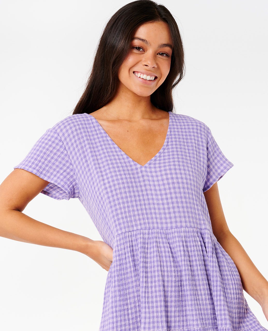 Premium Surf Check Dress