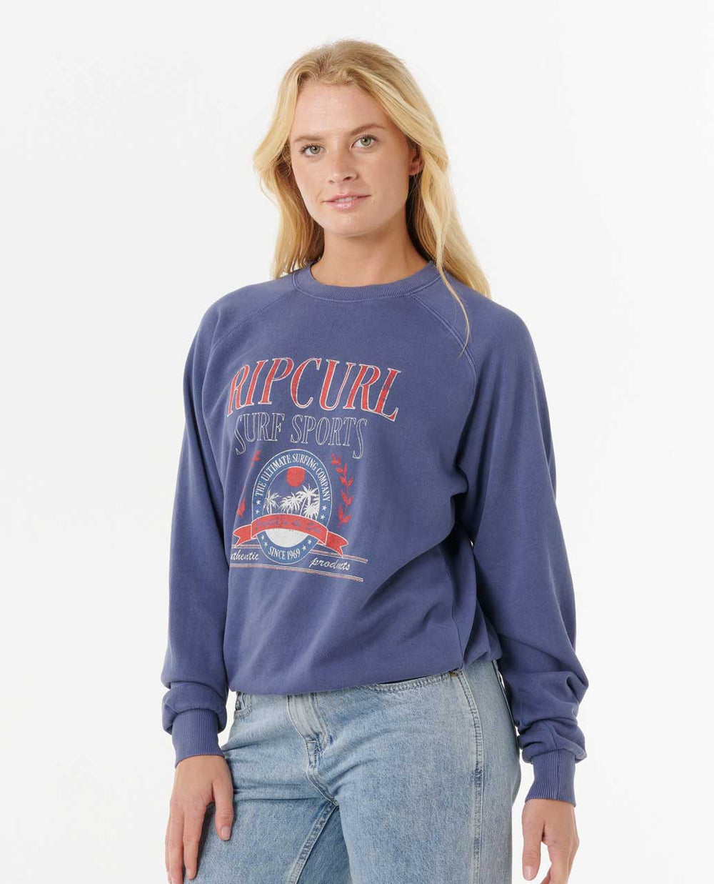 Surf Dept. Relaxed Raglan Crew