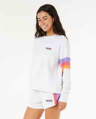 Las Dalias Raglan Crew